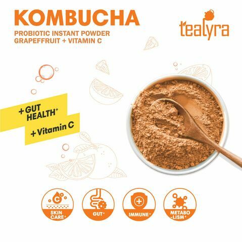 Premezcla de Kombucha y pomelo