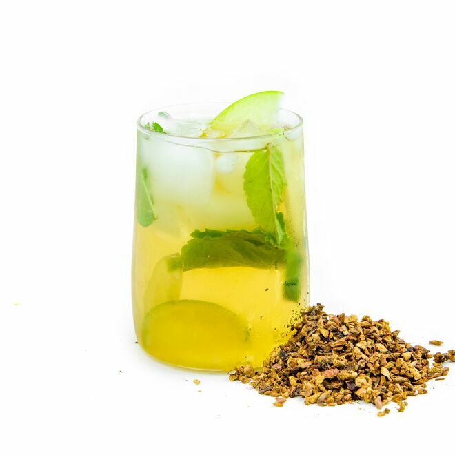 Fusion de pêches sucrées à froid