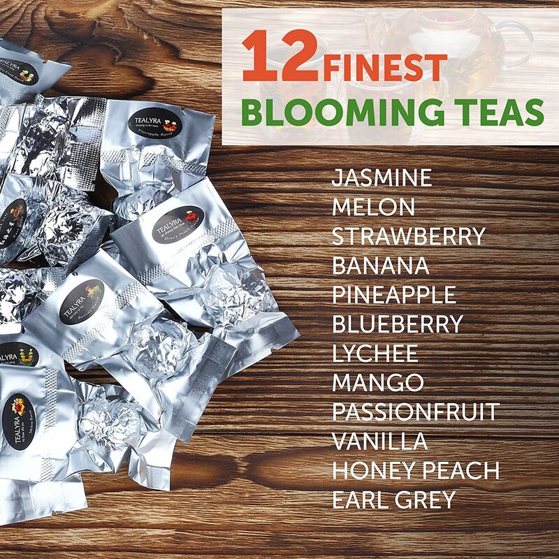 wonderful blooming tea